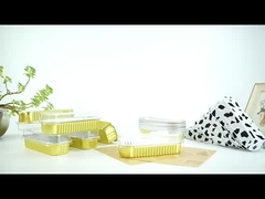 200ml Disposable Bowl with 0.08mm Thickness and Aluminum Foil Material for Take-Out Restaurants