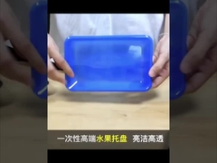 Functional design options for Disposable bowl with flat or grid bottom for easy handling and storage