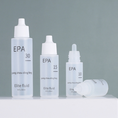 5ml-30ml PE natural eye drops small dropper bottle water lotion essence small sub-bottle