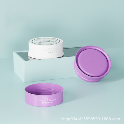 Cosmetic packaging 80ml capacity materials leakproof design customizable size and color suitable for hair wax cream and more