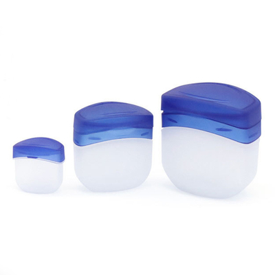 7g repair lip balm box transparent frosted sample bottle portable cosmetic packaging