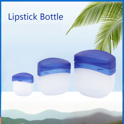 7g repair lip balm box transparent frosted sample bottle portable cosmetic packaging