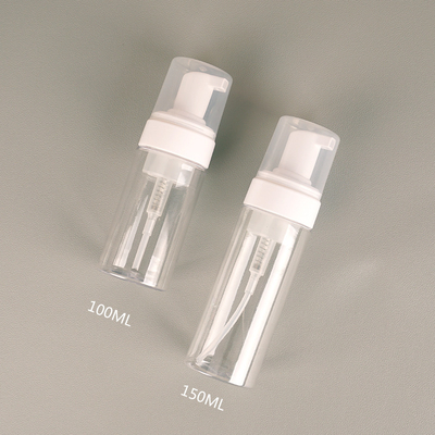 High-performance and durable cosmetic packaging PET and PP plastic lotion bottle and cosmetic jar with foaming pump