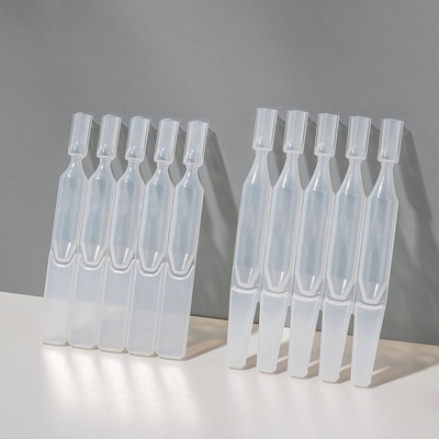 Hygienic and precise dosage for post-surgical recovery and samples with consecutive row design cosmetic packaging for high-active ingredients