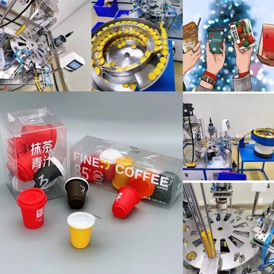Coffee capsule plastic cup Food grade freeze-dried powder Cold brew instant powder Meal replacement powder Same style capsule cup