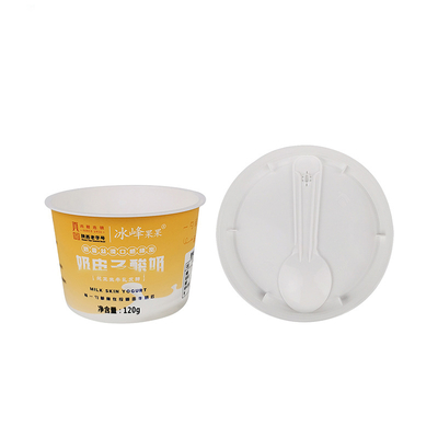 Transparent PET Plastic Cup for Displaying Food and Beverages High Temperature Resistant