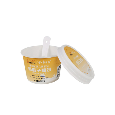 Transparent PET Plastic Cup for Displaying Food and Beverages High Temperature Resistant