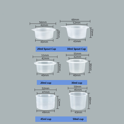 One-time sealing easy-to-open film PP plastic cup small jar tea empty can flower tea old valley head same style dried fruit packaging cup