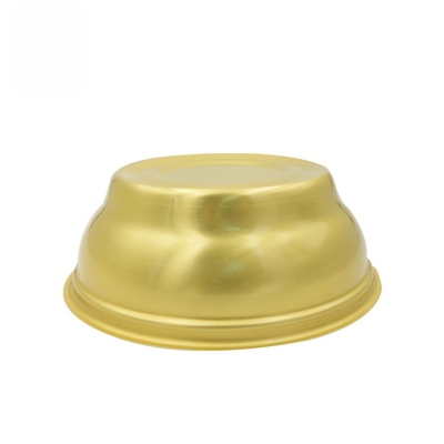 Food-grade aluminum cans perfect for microwave heating and refrigeration with PP plastic or aluminum foil sealing lid