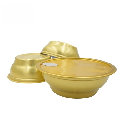 Food-grade aluminum cans perfect for microwave heating and refrigeration with PP plastic or aluminum foil sealing lid