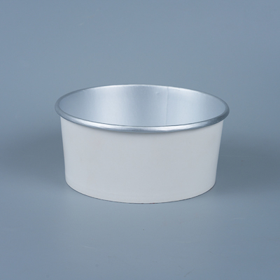 Customizable Disposable Bowl for Takeout Food Packaging with Custom Logo Printing and Aluminum Foil and Cardboard Material