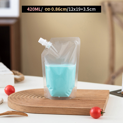 High-Performance Finished Bags with 0.86cm Diameter 420ml Capacity and 12*19 3.5cm Dimensions