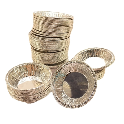 Food-grade aluminum foil 8011 Disposable bowl with customizable dimensions for food packaging