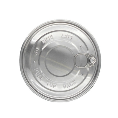 Customizable Aluminum Easy-Open Lid Y502 for Packaging of Dry Goods and Lubricants with White and Yellow Coating