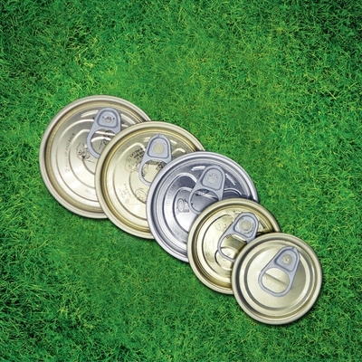 214 Full Open Iron Can Lids for Canned Goods and Foods with Easy-Open Tinplate