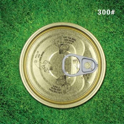 Convenient and Iron Can Lids for Canning Foods and Industrial Products Easy-Open and Secure