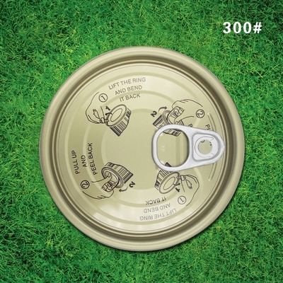 Convenient and Iron Can Lids for Canning Foods and Industrial Products Easy-Open and Secure