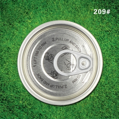 Affordable Tinplate Can Lids with Aluminum Paste Coating for Versatile