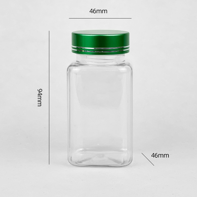 Transparent PET Dropper Bottle for Health Products 120ml Capacity Injection Stretch Blow Molding