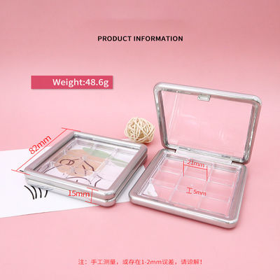 9g capacity cosmetic packaging made of ABS and acrylic/PMMA plastic with custom processing and frosting surface treatment