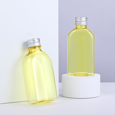 120ml PET Plastic Spray Bottle with Silver Aluminum Cap for Glycerin Packaging and Distribution