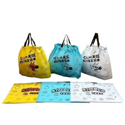 Simple Style Drawstring Packaging Bags Customized for Your Customized Solutions