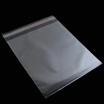 BOPP OPP Transparent Self Adhesive Plastic Bag 17-58 Micron Thickness Customized size