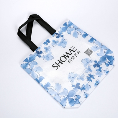 Custom Logo Non-woven fabric recycle bag brand advertising can hold shoes / wine /ceramic boxes