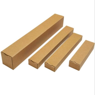 3 Layer Corrugated Paper Packaging Box Elongated Shape Customized Pattern
