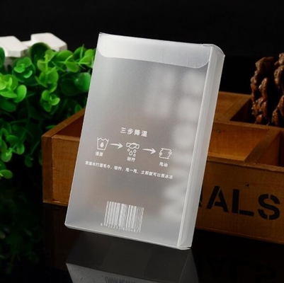 Printed Eco Friendly Plastic Packaging PVC PET PP Semi Transparent Box