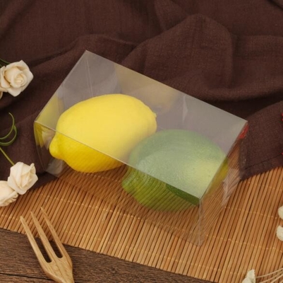 Transparent Eco Friendly Plastic Packaging Box 0.18-0.5mm Waterproof