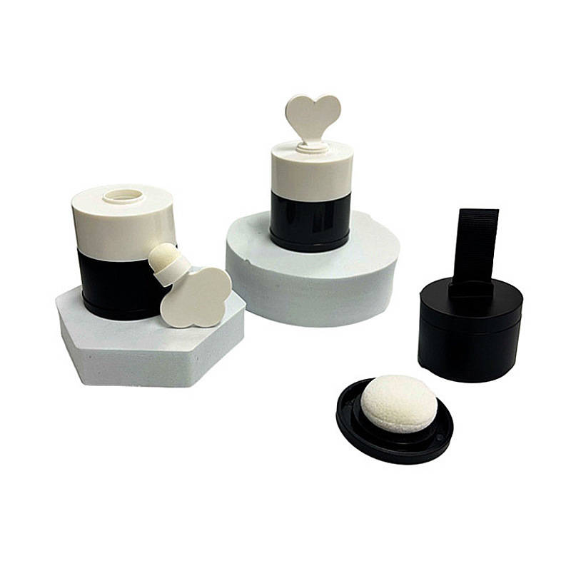 Cosmetic packaging 4g hairline powder cream hair seam repair and concealing shadow filling powder with cloud brush