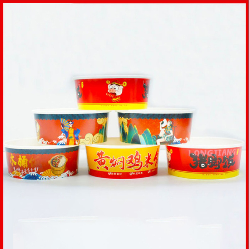 Degradable and Environmentally Friendly Disposable Bowl for Hot and Cold Food 500ML-1500ML