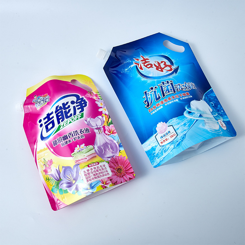 Finished Bags PET/AL/PE Composite Material Suitable for Laundry Detergent Components Ultraviolet Protection