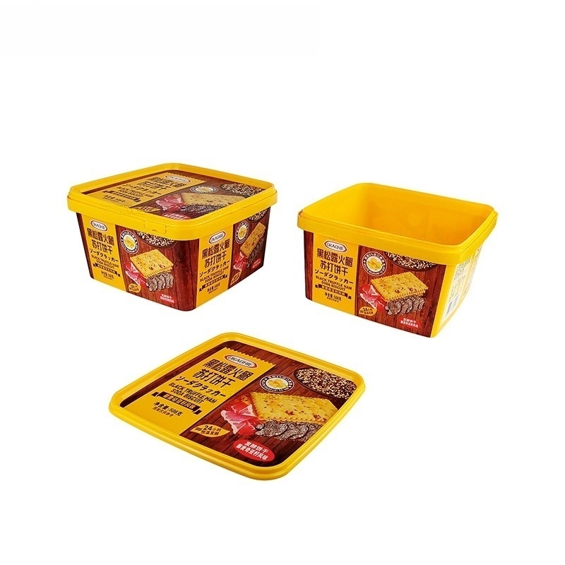 500ml Disposable bowl for takeout and delivery 100*100*70mm dimensions and 0.8-1.0mm wall thickness