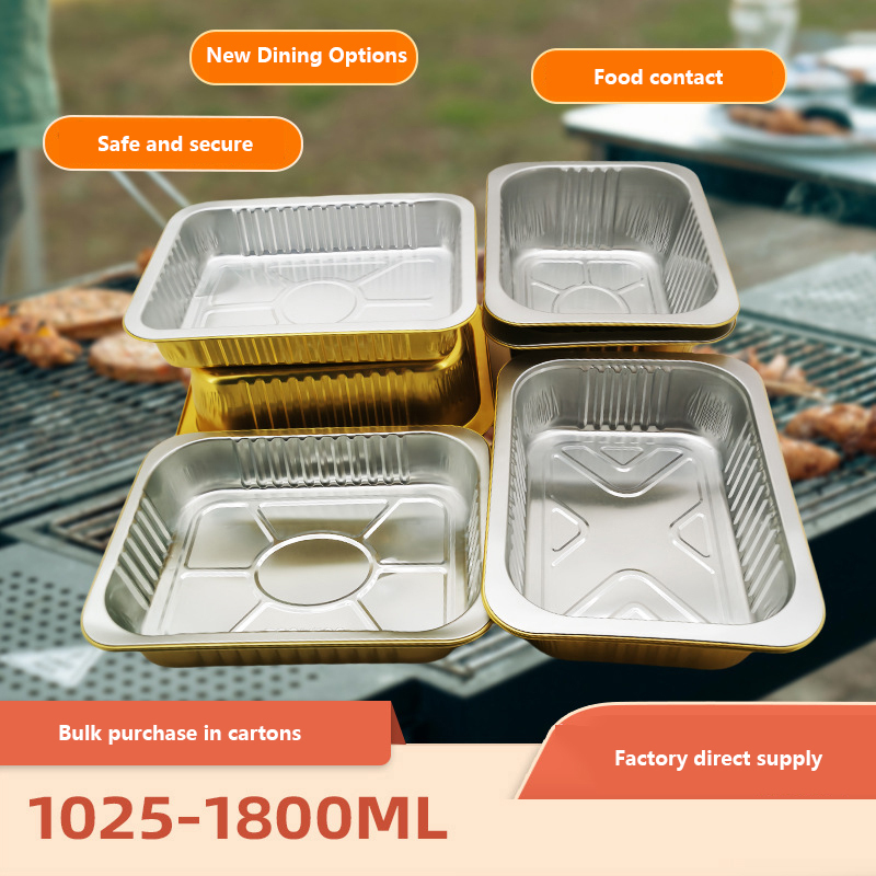 Silk paper box air fryer high-temperature oven disposable silk paper tray bowl packaging box aluminum foil oven meal box
