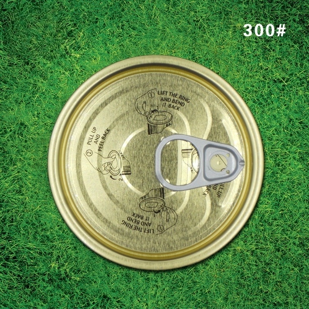 Convenient and Iron Can Lids for Canning Foods and Industrial Products Easy-Open and Secure