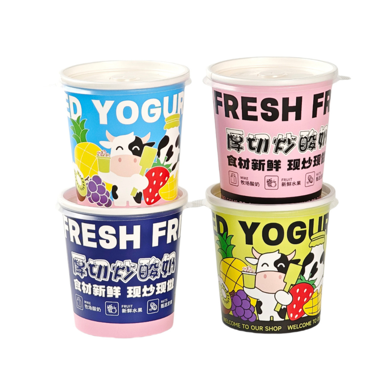 500 pieces per box Disposable bowl food-grade paper material suitable for hot and cold food